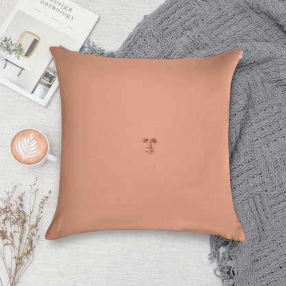 Nicolas Cage Face Soft Multiple Sizes Throw Pillow