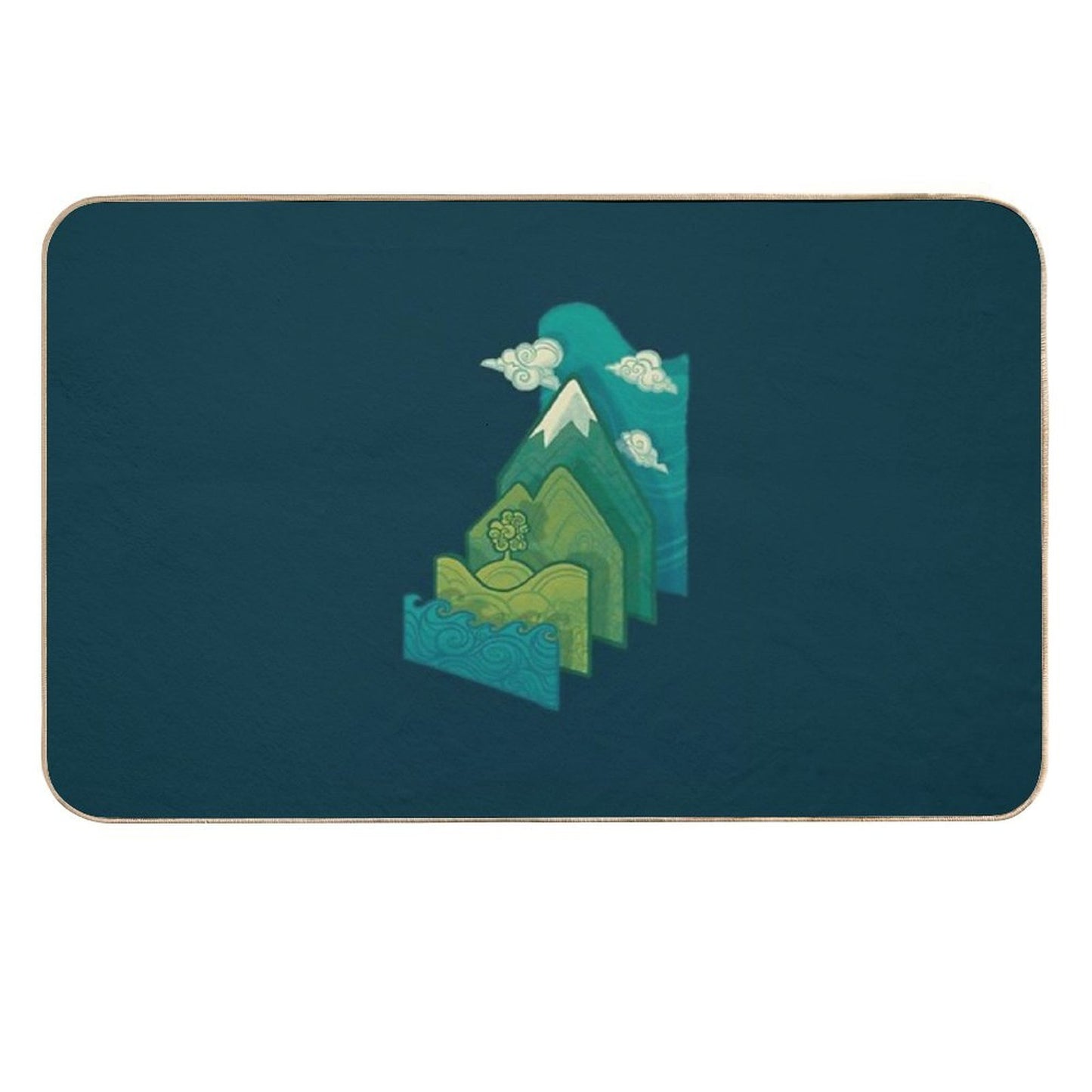 How to Build A Landscape  Anti-Trip Bath Mat