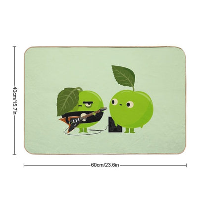 Bad Apple  Stain-Proof Bath Mat