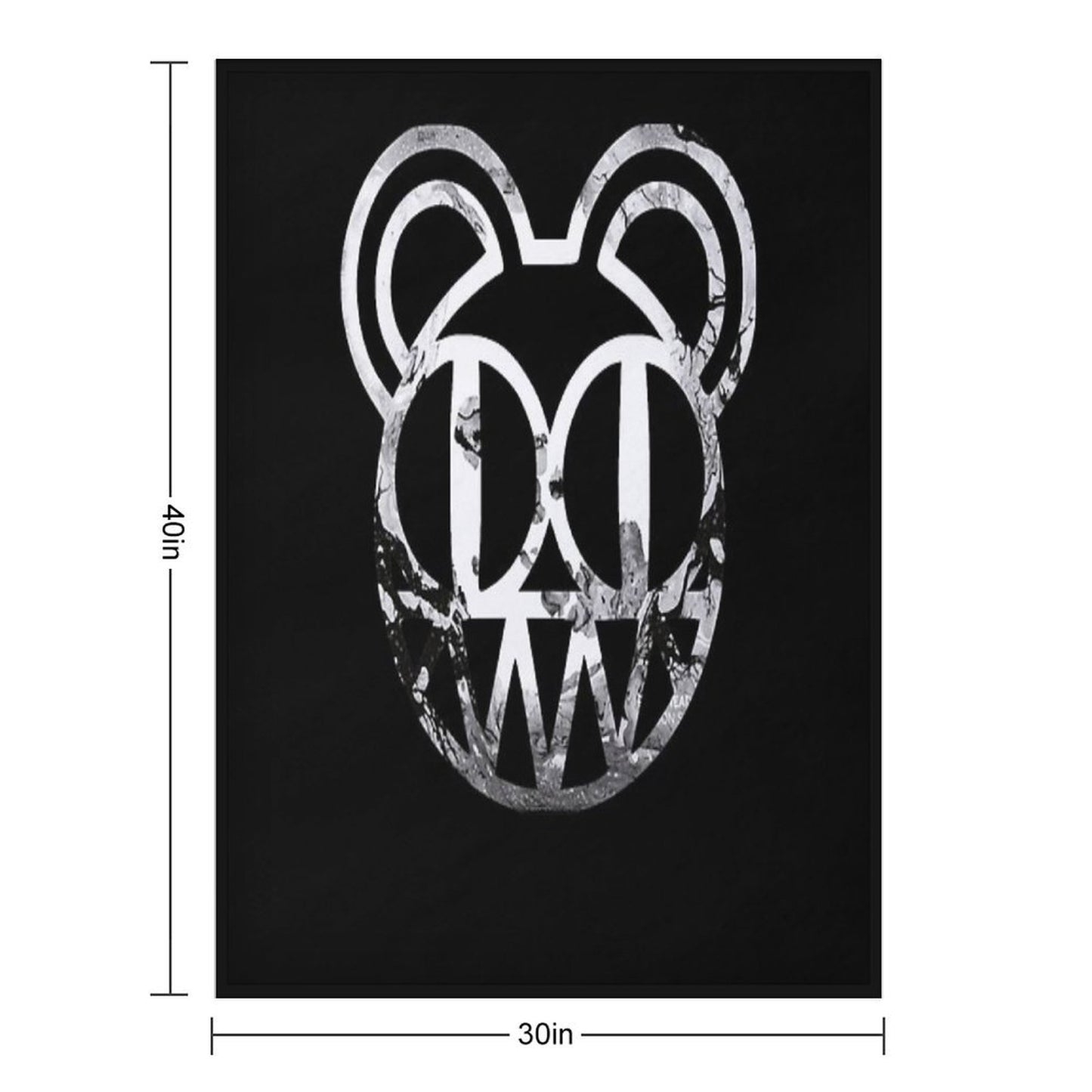 RADIOHEADs Music Logo Band Durable Throw Blanket