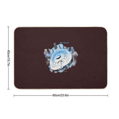Vintage Dire Straits Brothers In Arms 1985 Tour  Absorbent Bath Mat