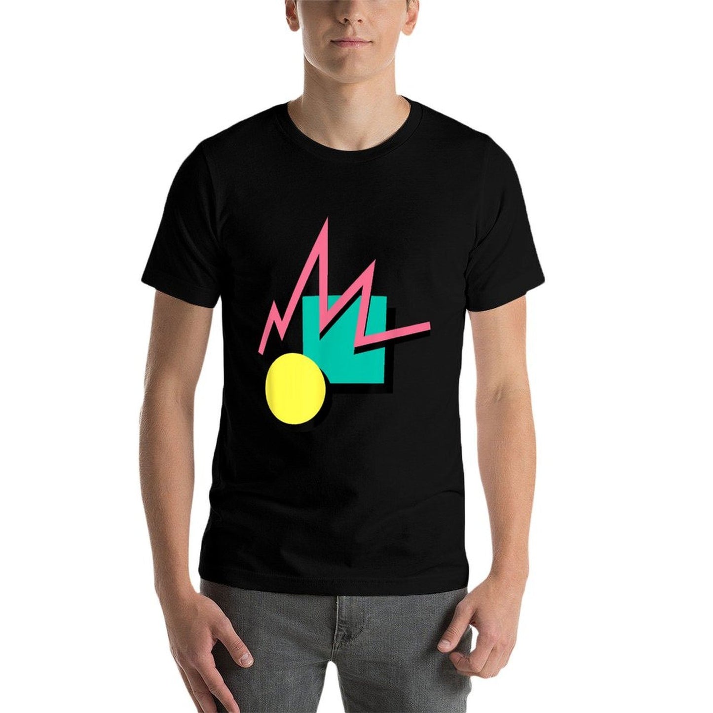 Geometric Aesthetic 90s  Odor-resistant T-Shirt