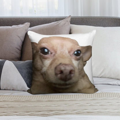 Wide Eye Mouse Soft Ultra-Soft Texture Throw Pillow