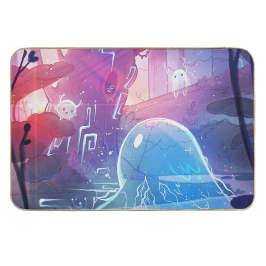 The Silence of Dawn  Repositionable Bath Mat