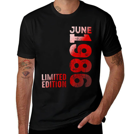 June 1986 Legendary Year 1986 Retro 1986 Vintage 1986 Comfortable T-Shirt