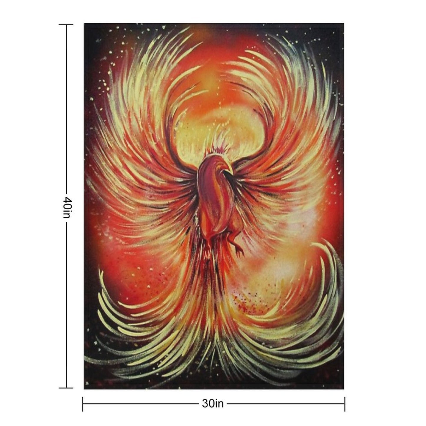 Phoenix Quick-dry Throw Blanket
