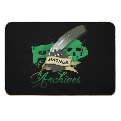 The Magnus Archives Logo  Slip-Resistant Bath Mat