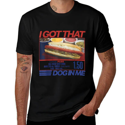 I Got That Dog In Me Funny Hotdog Combo Gifts For Men Women  Polyester Blend T-Shirt