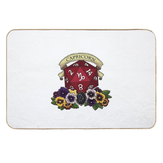 Dice Capricorn  Pet-Safe Bath Mat