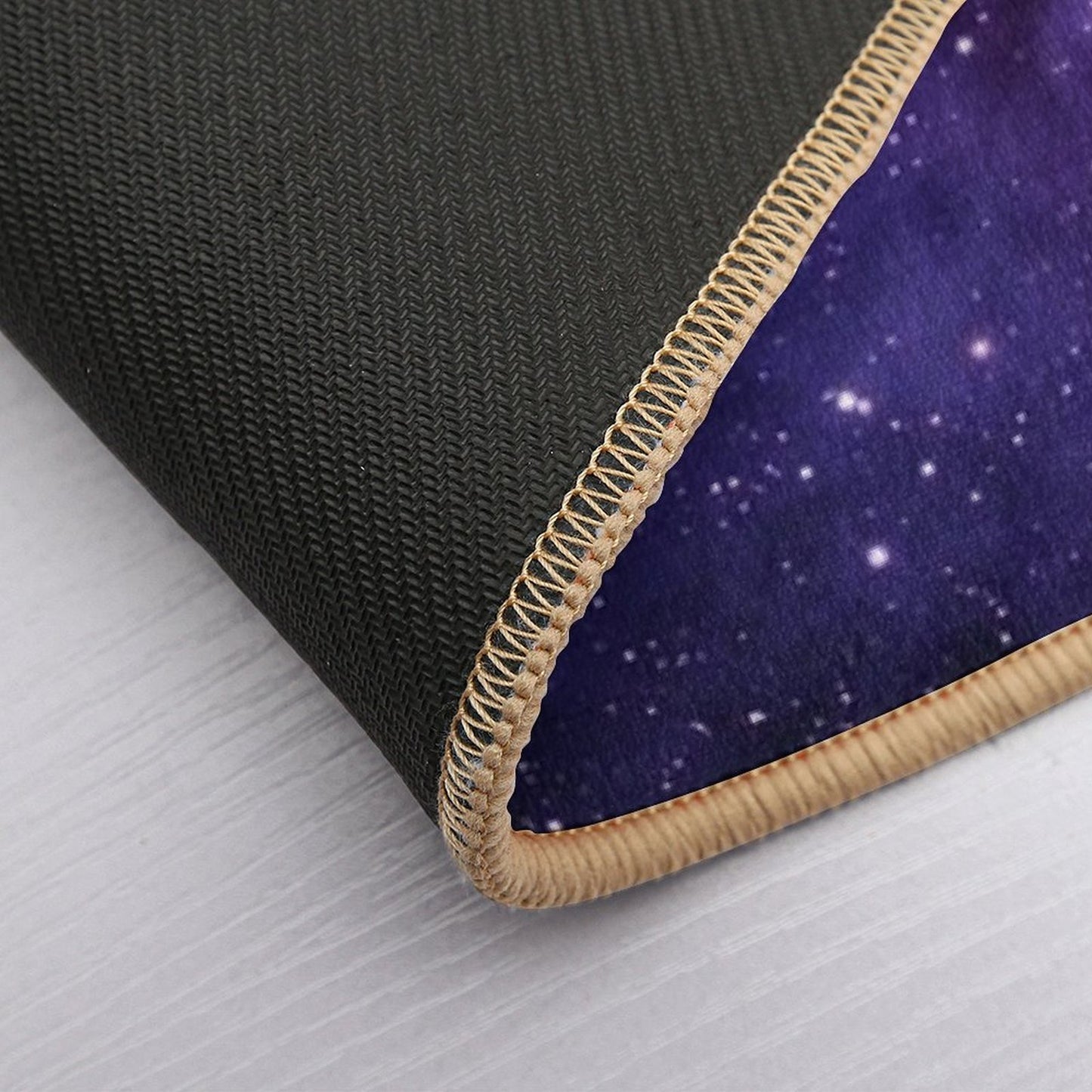 Purple Nebula  Anti-Trip Bath Mat