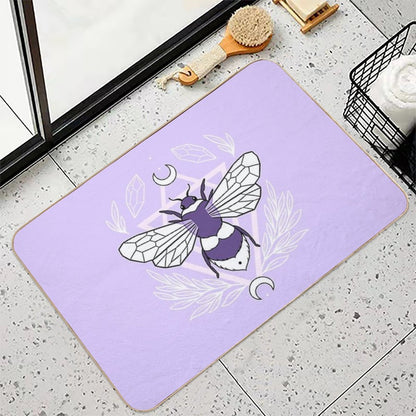 Bee Queen  Pastel  Nikury  Easy Maintenance Bath Mat