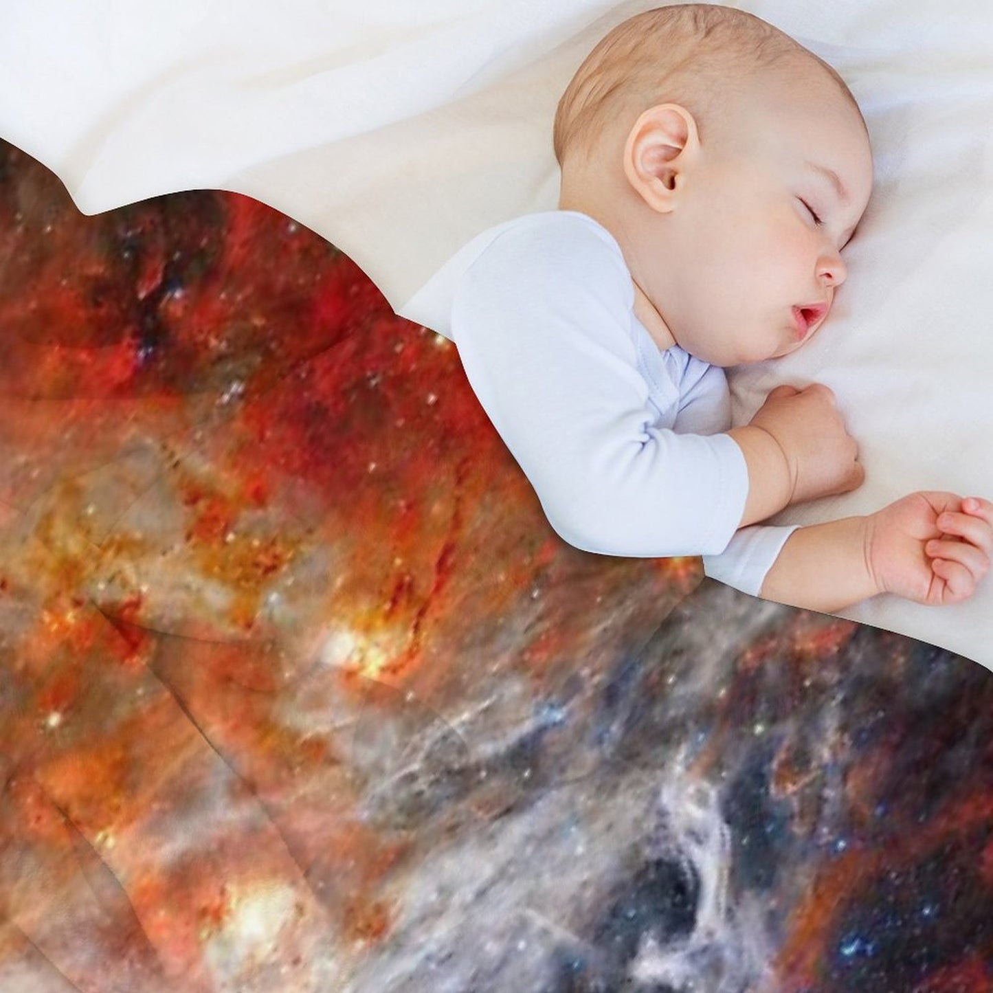 NEW Tarantula Nebula JWST James Webb Image - High Quality Compact Throw Blanket