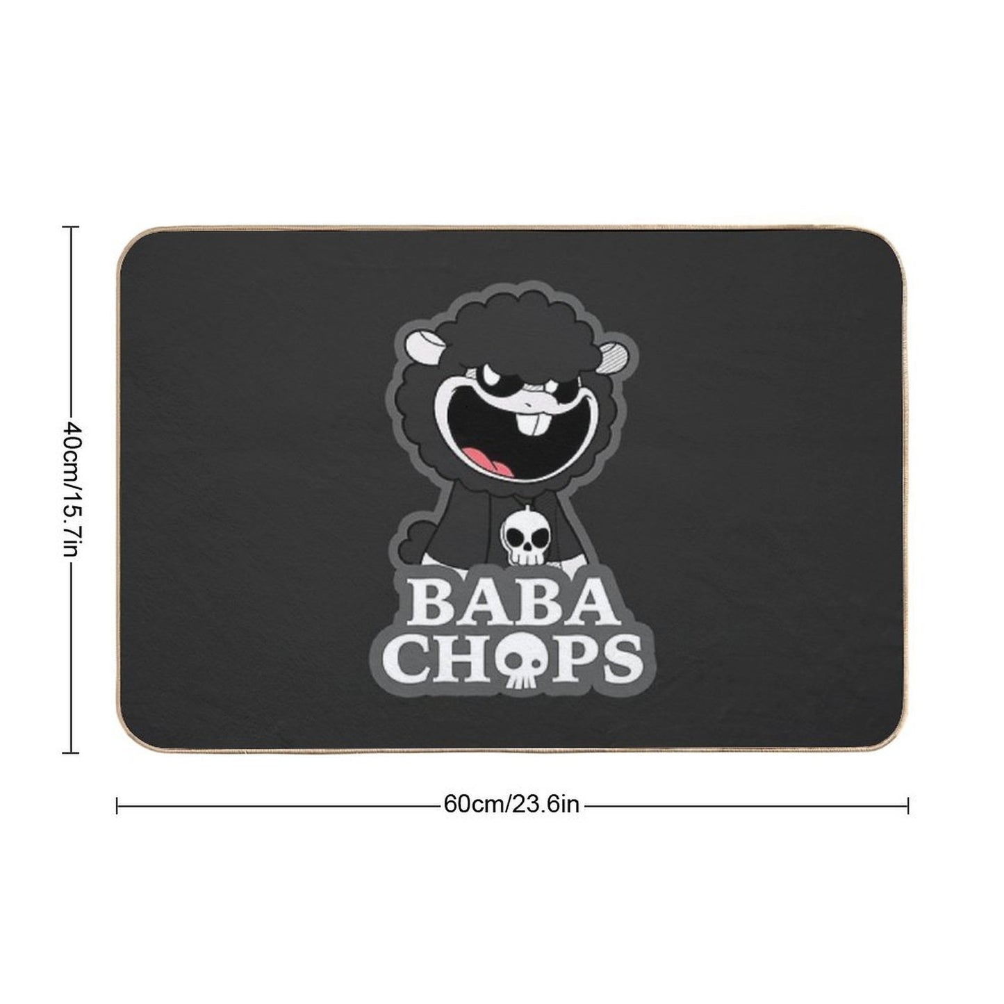 Baba Chops  Non-Slip Bath Mat