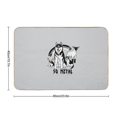 Metal Animals  Anti-Trip Bath Mat