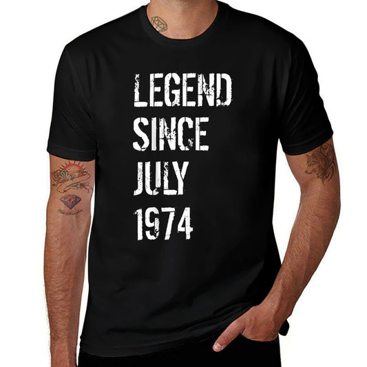 50th Birthday Men Women Born July 1974  Classic T-Shirt