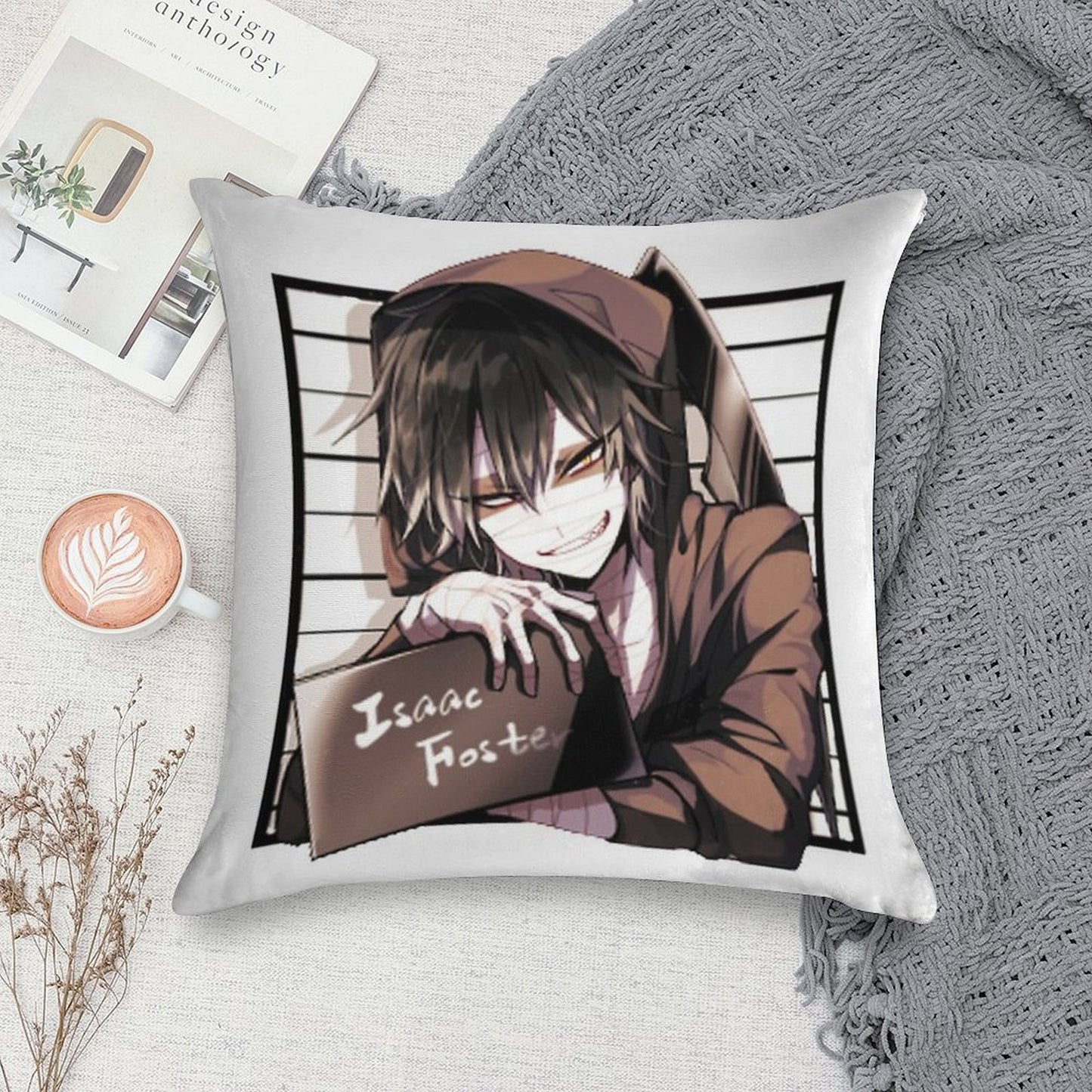 Isaac Foster - Angels Of Death Soft Easy Maintenance Throw Pillow