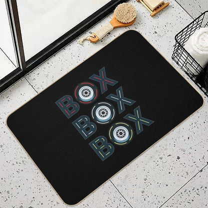 Box Box Box Radio Call To Pit Stop  Rapid-Drying Bath Mat