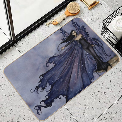 Cloak Of Stars  Anti-Trip Bath Mat
