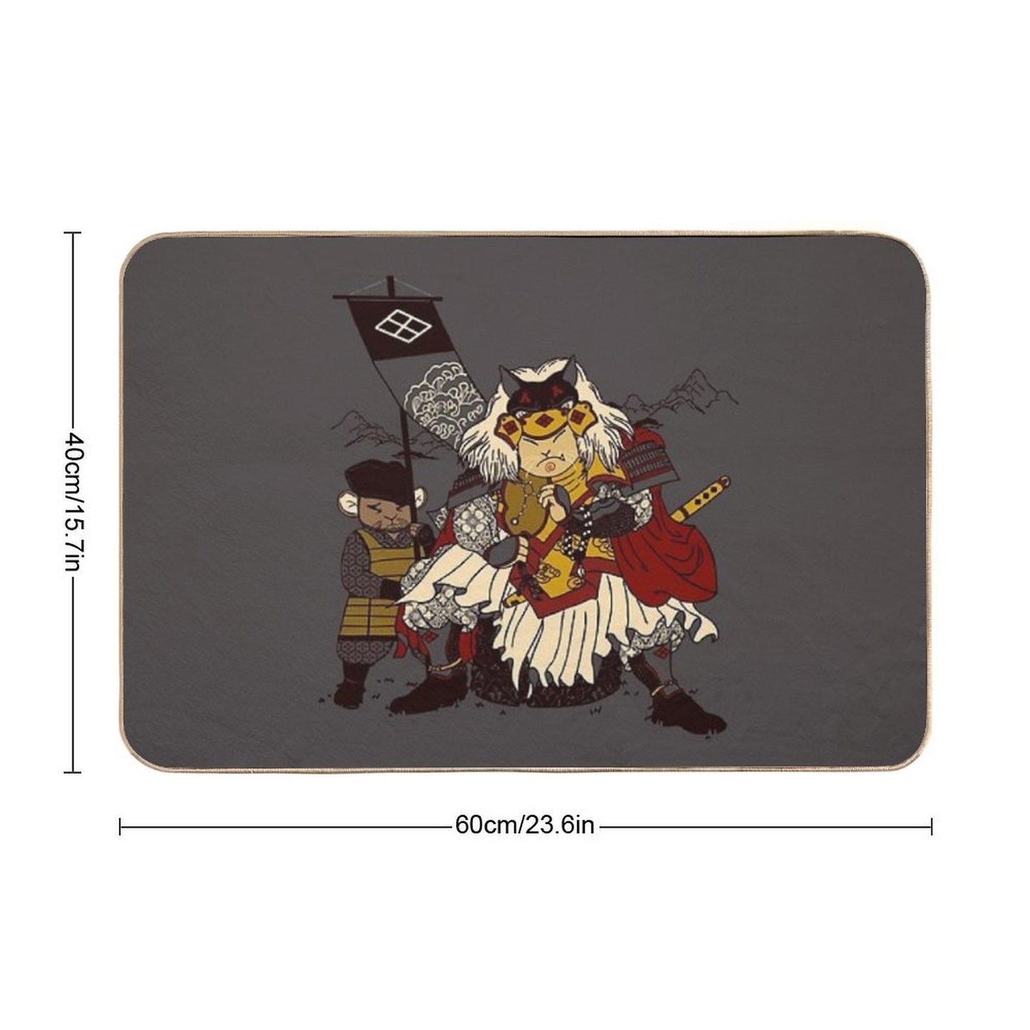 Lord of Cats  Anti-Trip Bath Mat
