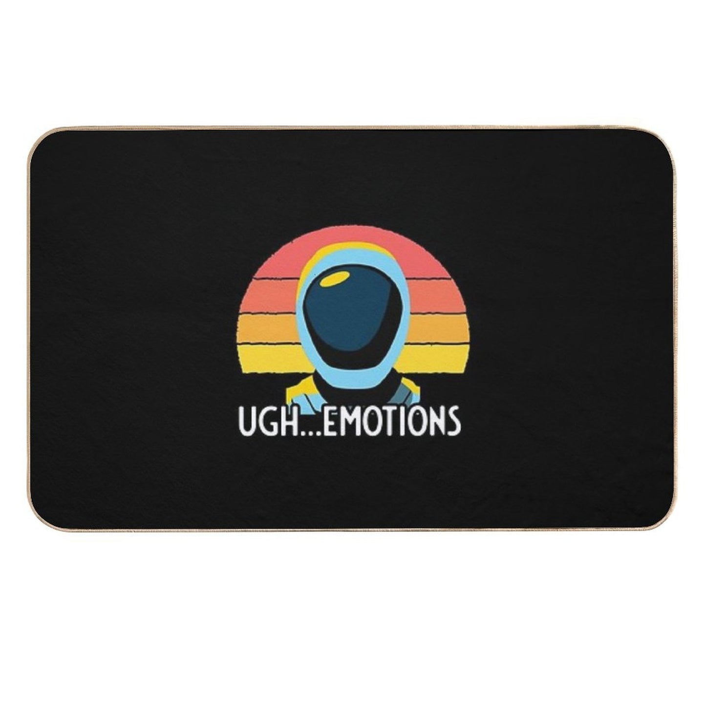 Murderbot Diaries Ugh...Emotions  Odorless Bath Mat