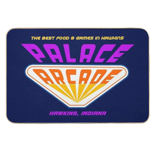 Stranger Things Palace Arcade  Pet-Safe Bath Mat
