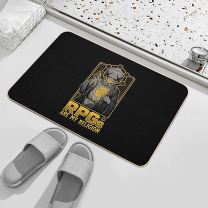 RPGs Are My Religion - D20 Cool Gift  Versatile Bath Mat