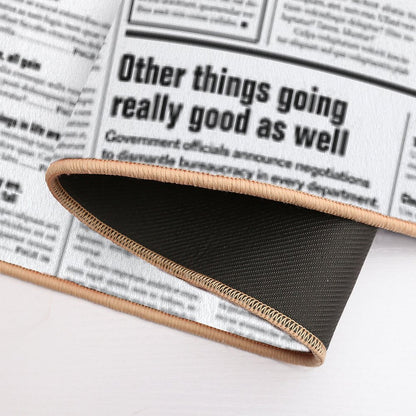 The Good Times Vol. 1, No. 1  Fade-Resistant Bath Mat
