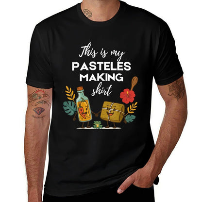 This Is My Pasteles Making Funny Christmas Cooking  Easy-care T-Shirt