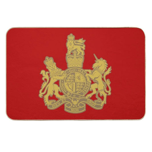 BRITISH ROYAL COAT OF ARMS  Long-Lasting Bath Mat