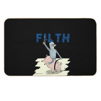 Filth  Non-Slip Bath Mat