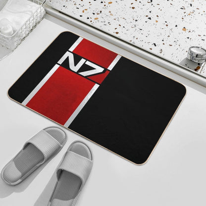 Mass Effect Vertical N7  Versatile Bath Mat