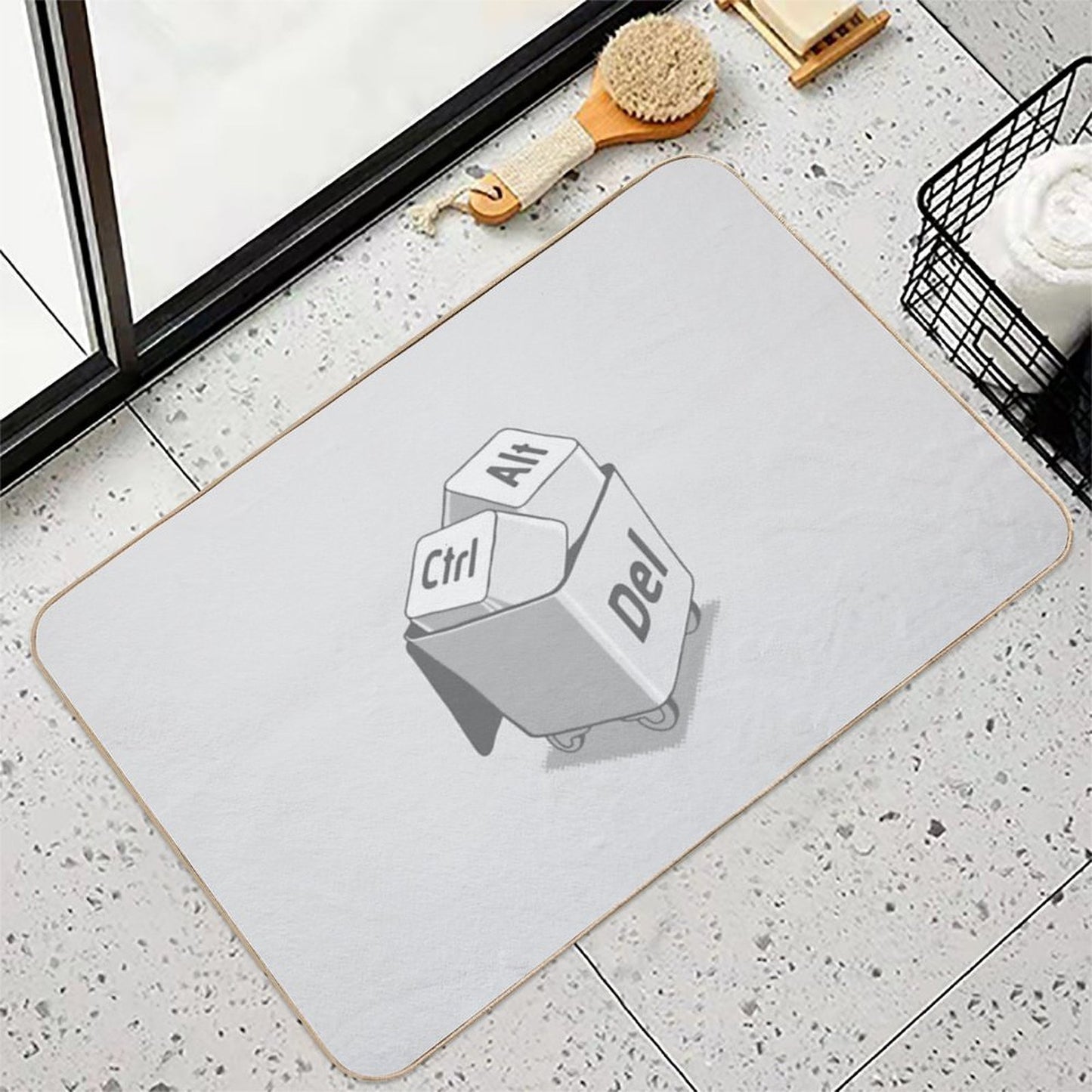 Keyboard  Odorless Bath Mat