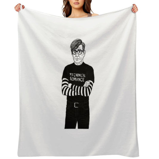 Emo John Velvety-soft Throw Blanket