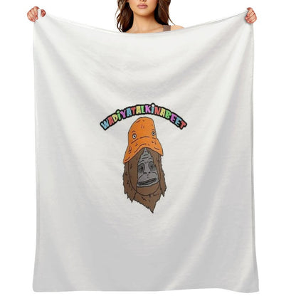 Sassy Wadiyatalkinabeet The Big Lez Show T-Shirt Mask Hat Stickers Cheapest On RedBubble Plush Throw Blanket