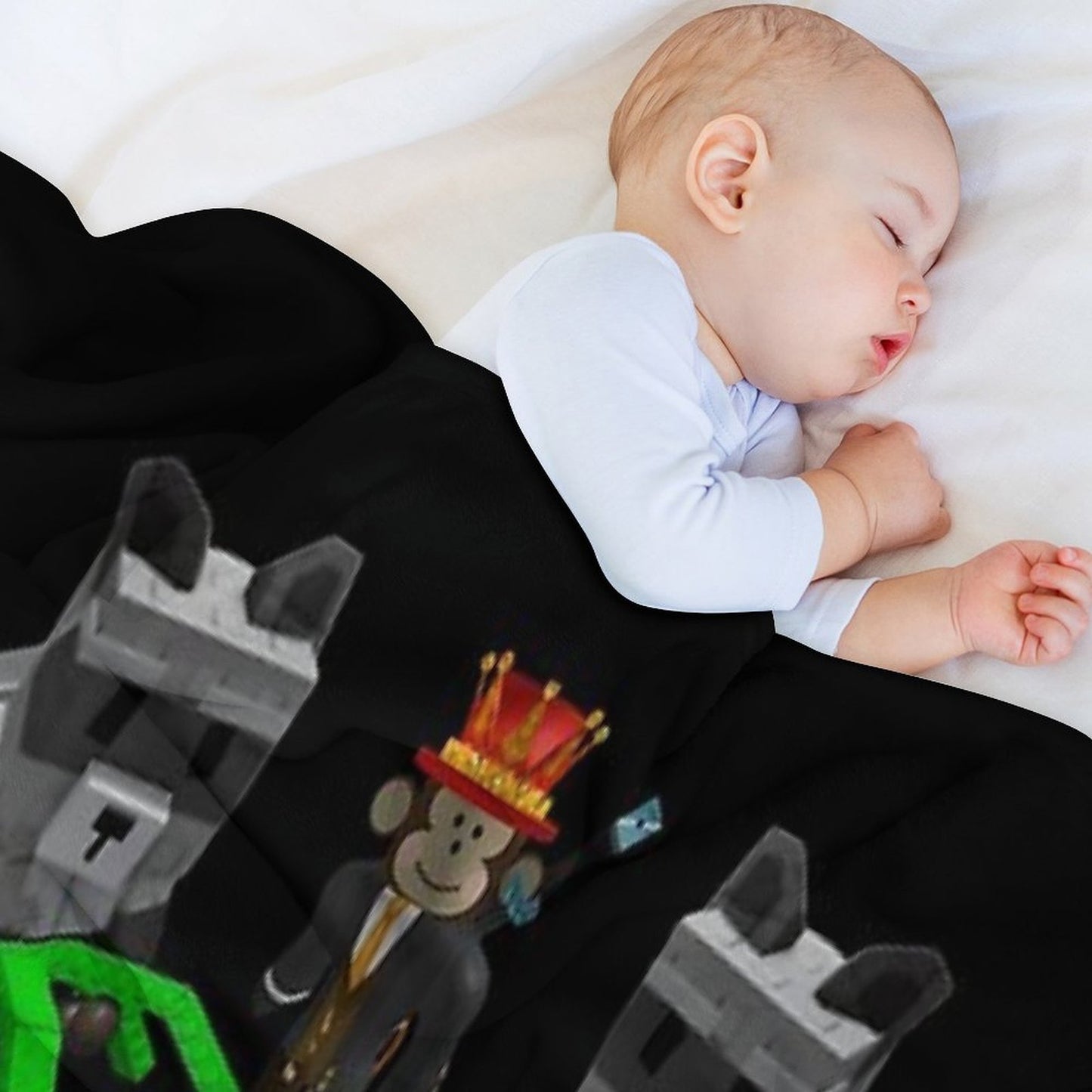 Grow A Garden Game Merch Plush Throw Blanket