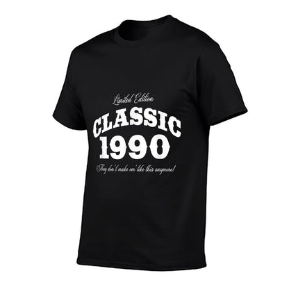 35 Year Old Vintage Classic Car 1990 35th Birthday  Slim-fit Cut T-Shirt