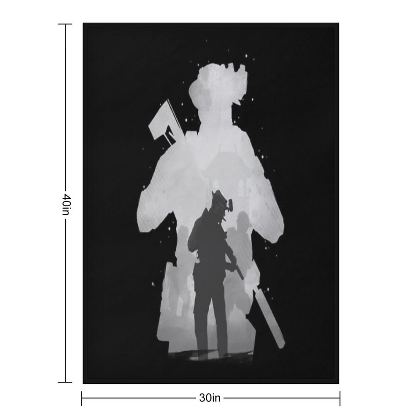 Legendary Captain Shirt Anti-pilling Throw Blanket