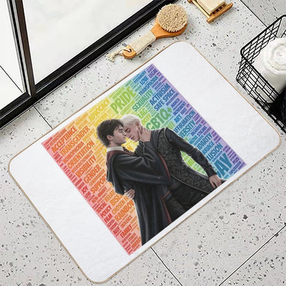 Magical Mischief & Mutual Pining A Rainbow Romance  Non-Slip Bath Mat