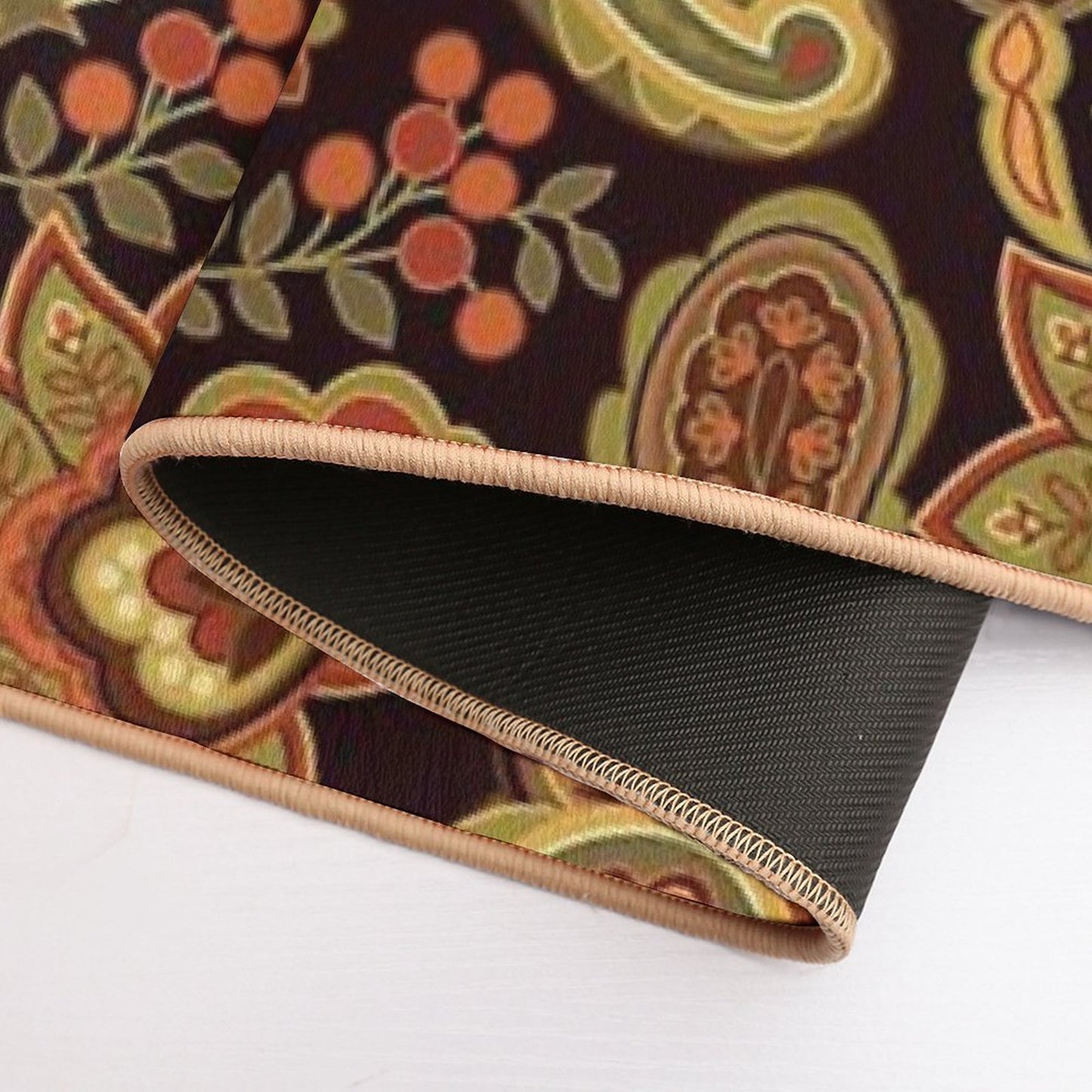 Autumn Paisley  Non-Slip Bath Mat