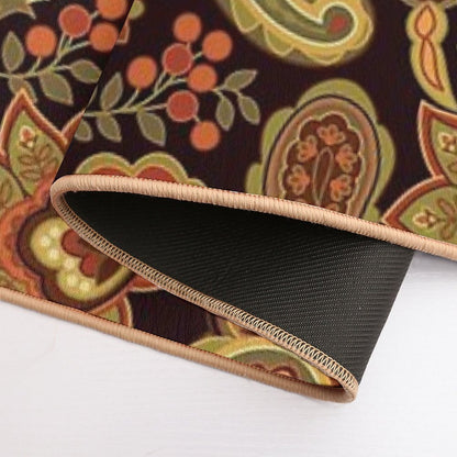 Autumn Paisley  Non-Slip Bath Mat