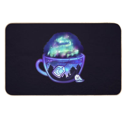 Aurora Borealis Tea - Dreamy Aesthetic  Long-Lasting Bath Mat