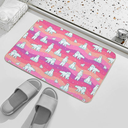 Polar Sunset  Toxin-Free Bath Mat