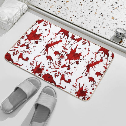 Blood Splatter  High-Traffic Bath Mat