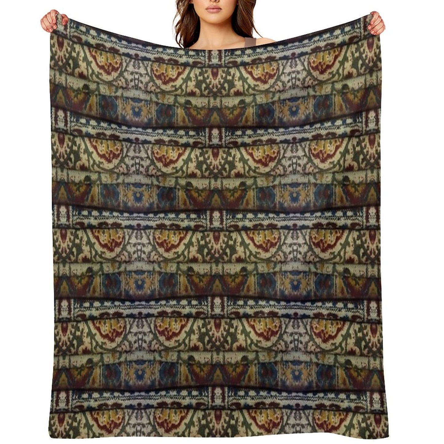 Tex Tile (pattern) Versatility Throw Blanket