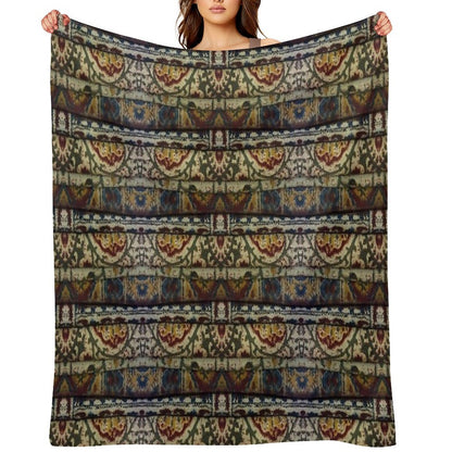 Tex Tile (pattern) Versatility Throw Blanket