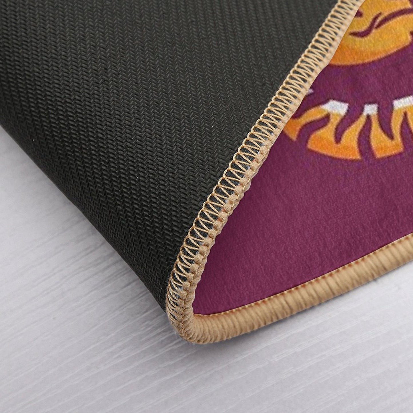 Flower Tiger  Anti-Trip Bath Mat