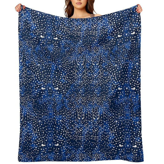 Whale Shark Skin Design Versatility Throw Blanket