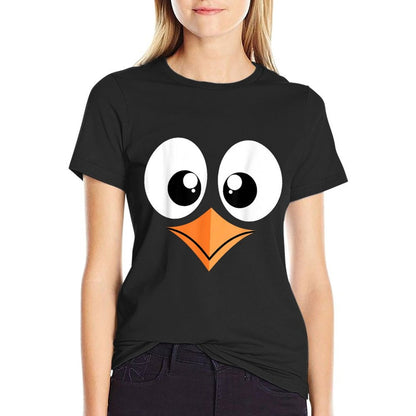 Blue, Bird Costume Face, Funny Bird Costume, Animal Costume  Rolled Sleeves T-Shirt