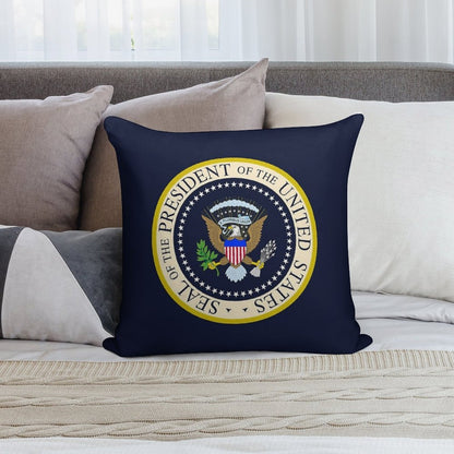 Seal of The President of The United States Soft Decorative Cover Throw Pillow