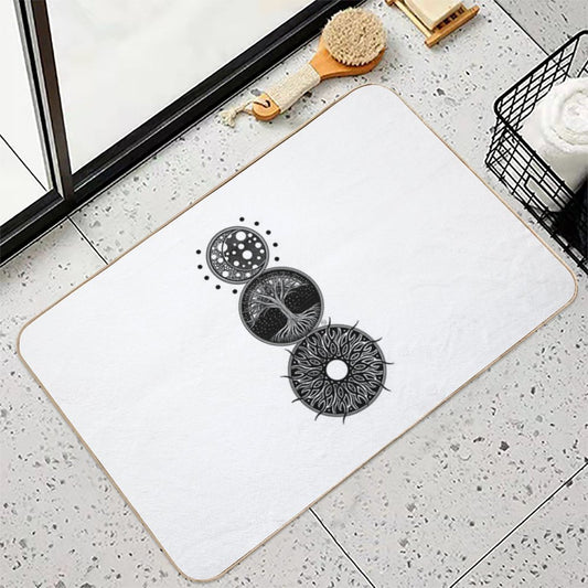 EP. MOON  LIFE  SUN  Odorless Bath Mat